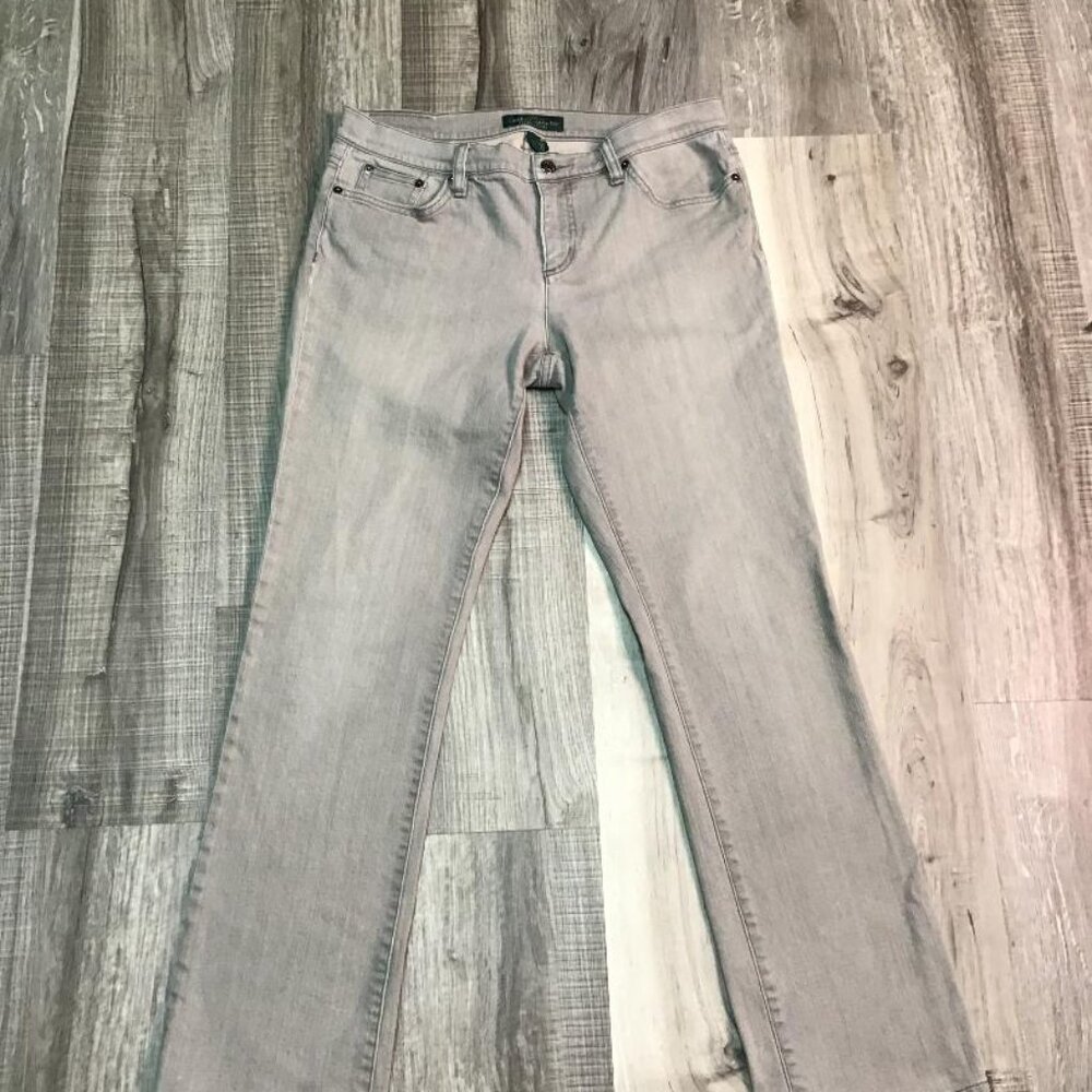 Lauren Ralph Lauren Jeans Black Label Women's Modern Straight Size 10‎ x 30"L